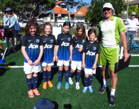 Girls only Soccer Tournament, coaching girls soccer